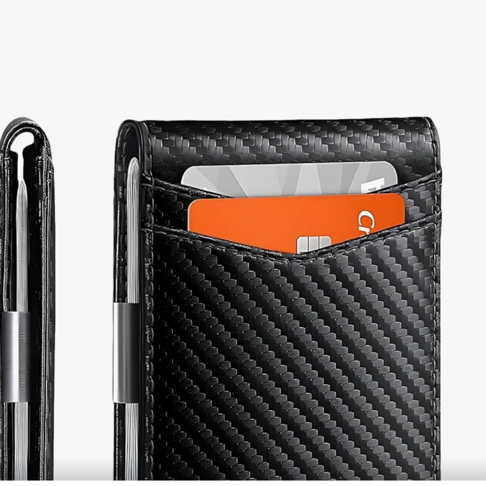 ZAYUCA RFID BLOCKING WALLET BLACK BLUE NIB - Picture 5 of 5